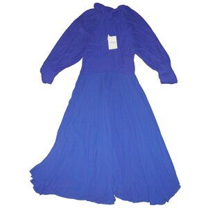 NWT Meimeij Purple Pit Long Sleeve Dress Abito MAB7DS Made Italy Size 42 $590